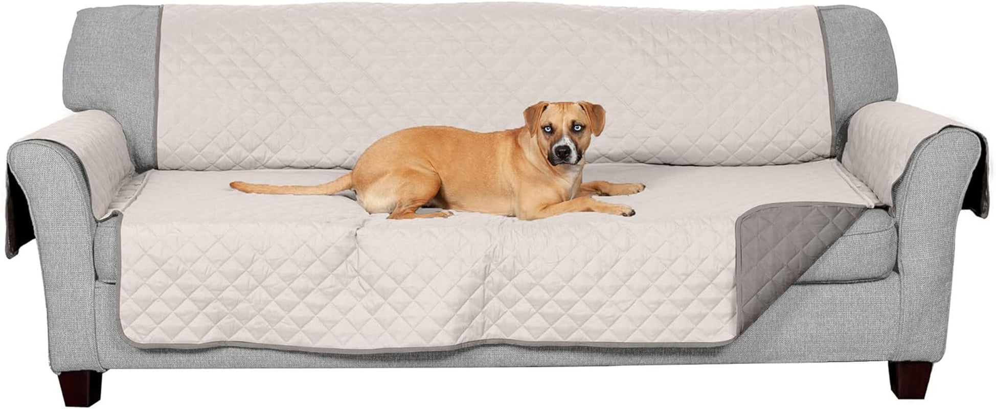 Furniture Cover for Dogs and Cats - Water-Resistant Living Room Furniture Protector for Chairs, Recliners, Loveseats, & Sofas - Multiple Colors, Sizes, & Styles